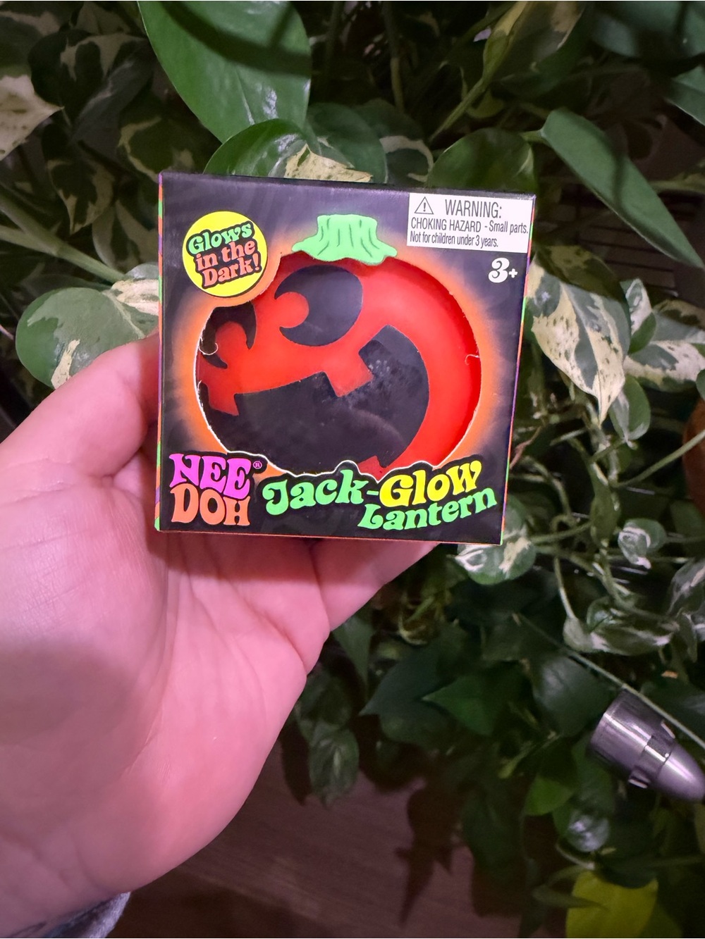 Aldi Jack Glow Lantern Orange Needoh Squishy